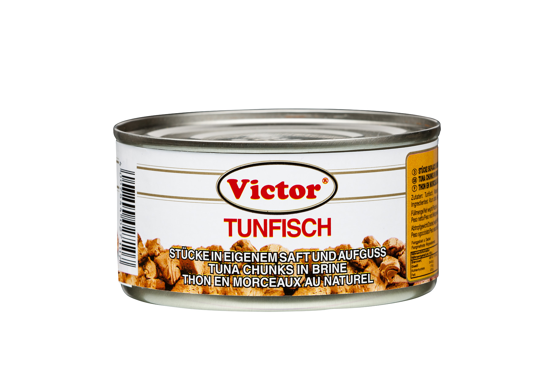 Tuna in cans chunks in brine Frank Hoffmann Konserven GmbH
